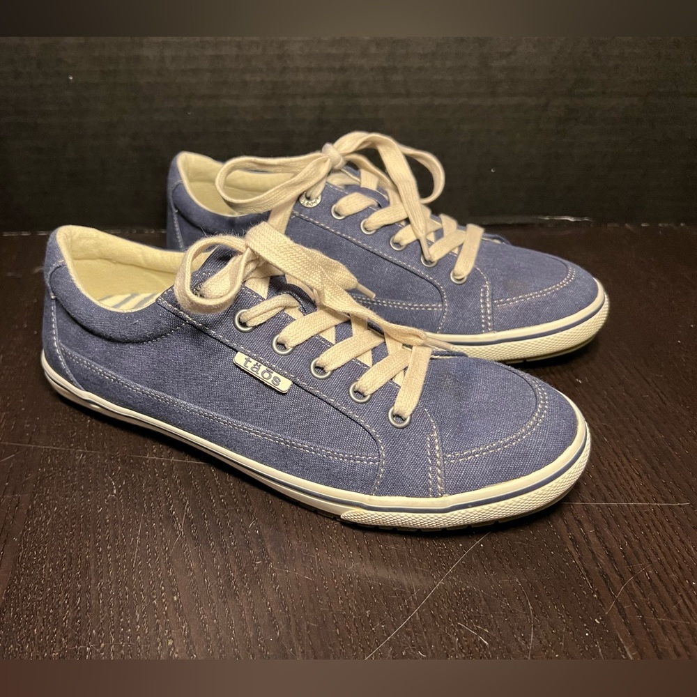 Taos Moc Star Women's Sneakers Size 8 Indigo Navy Blue Casual Shoes